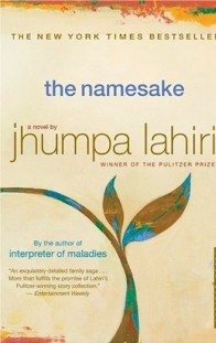The Namesake by Jhumpa Lahiri book cover