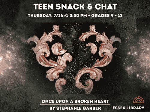 Teen Snack & Chat Series JulyAugust (500 x 380 px)